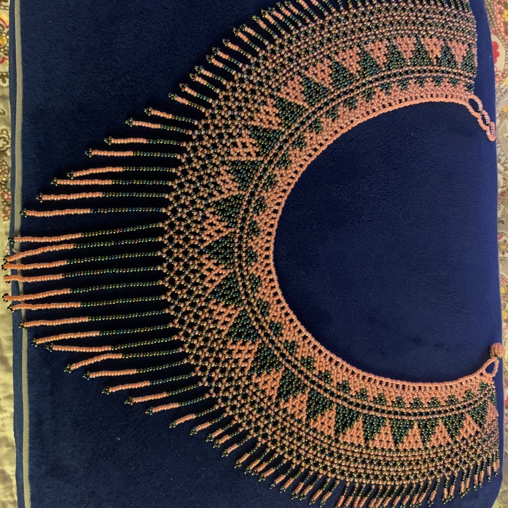Mexican beaded necklace